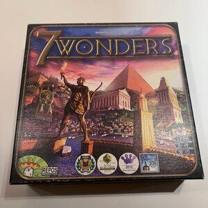 7 Wonders Board Game Complete Repos Production Strategy Game 2-7 Players 2010